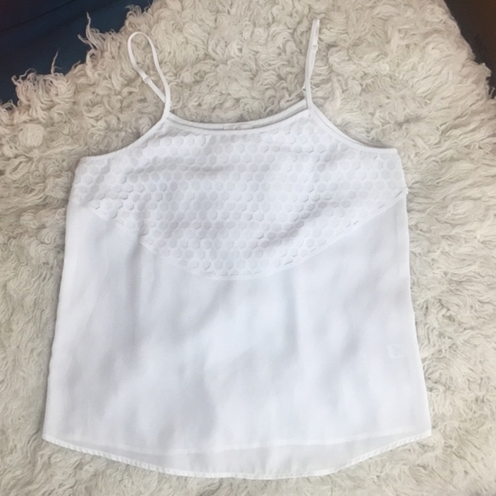 NWT Charming Charlie Honeycomb Laser Cut Tank